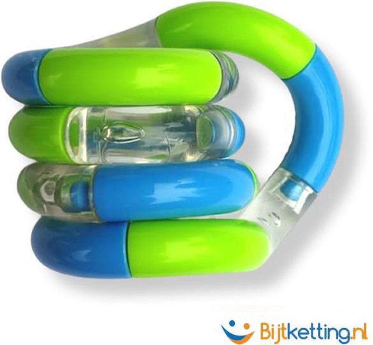 Fidget Twister Twist | Rustgevende Hand friemel | Blauwgroen